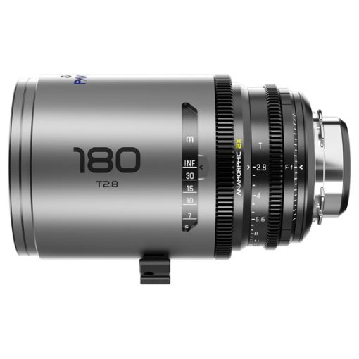 DZOfilm Pavo 2x Anamorphic Prime 180mm T2.8 (Bleu, Métrique, PL/EF) – Objectif