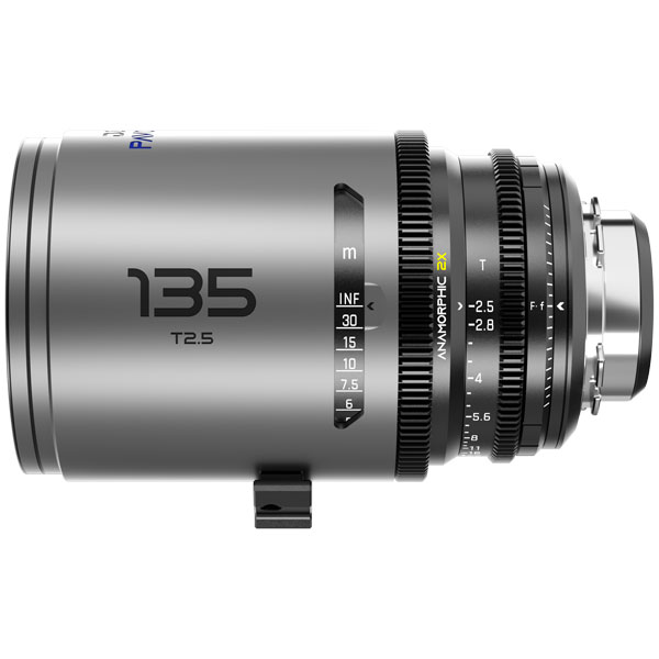 DZOfilm Pavo 2x Anamorphic Prime 135mm T2.5 (Bleu, Métrique, PL/EF) – Objectif DZOfilm Pavo 2x Anamorphic Prime 135mm T2.5 (Bleu, Métrique, PL/EF) – Objectif