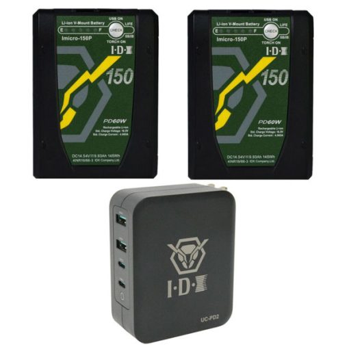 IDX Imicro-150P Power Package - Batteries avec chargeur