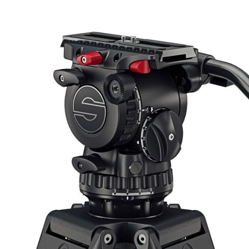 Sachtler FSB 6 75/2 AL HD MS Mk II – Kit trépied et rotule vidéo