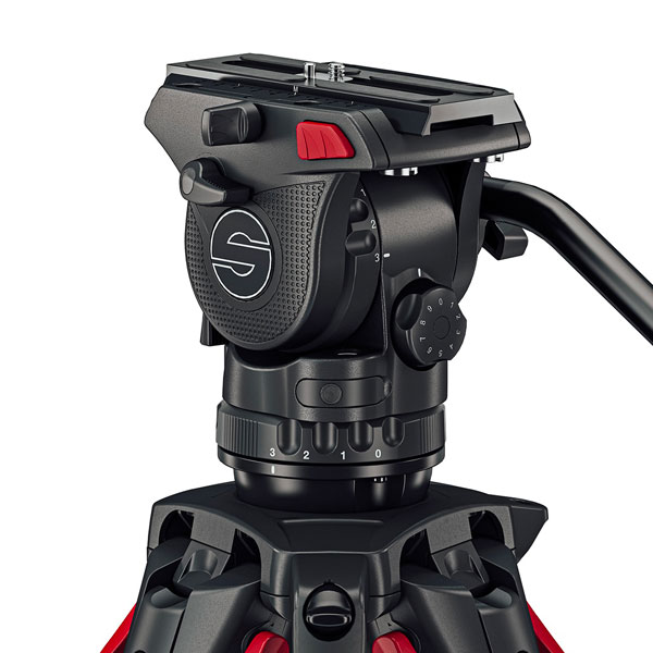 Sachtler Ace XL Flowtech75 CF GS Mk II – Kit trépied et rotule vidéo – Image 3