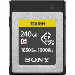 Sony Tough CFexpress Serie G Type B 240GB R1850/W1600 – Carte Mémoire
