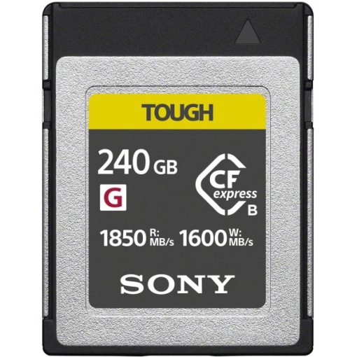 Sony Tough CFexpress Serie G Type B 240GB R1850/W1600 – Carte Mémoire
