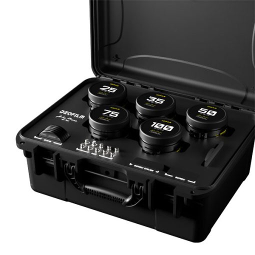 DZOFILM Arles Prime 25/35/50/75/100 T1.4 PL FF (Métrique) – Kit Objectifs