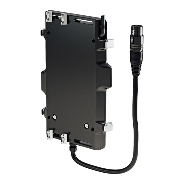 Litepanels Astra IP Gold Mount, seule, avec XLR - Support de batterie Litepanels Astra IP Gold Mount, seule, avec XLR - Support de batterie