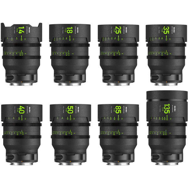 Nisi ATHENA Master Kit 8 Optiques (Sony E) Nisi ATHENA Master Kit 8 Optiques (Sony E)
