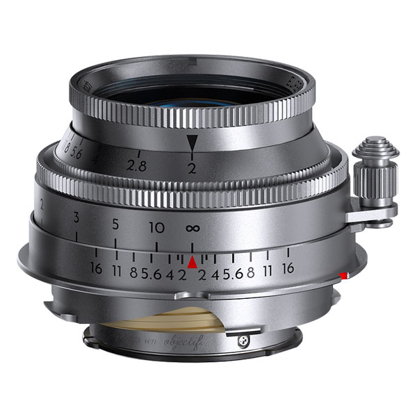 Thypoch Eureka 50mm f/2 (Leica M, Aluminium) - Objectif Thypoch Eureka 50mm f/2 (Leica M, Aluminium) - Objectif