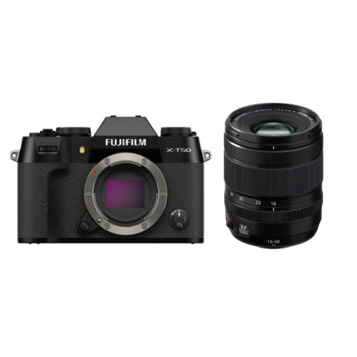 Fujifilm X-T50 avec XF 16-50 mm f/2.8-4.8 (Noir) – Appareil Photo