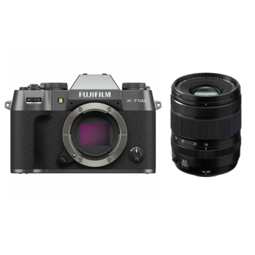 Fujifilm X-T50 avec XF 16-50 mm f/2.8-4.8 (Anthracite) – Appareil Photo
