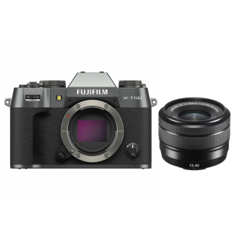 Fujifilm X-T50 avec XC 15-45mm f/3.5-5.6 (Anthracite) – Appareil Photo