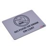 Adicam Tapis de Souris ''No Food & Drink''