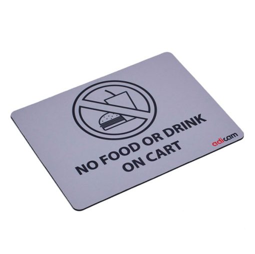Adicam Tapis de Souris ''No Food & Drink''