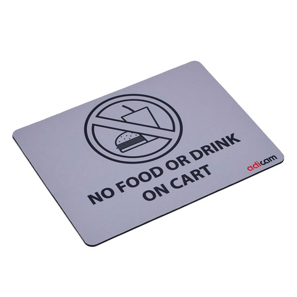 Adicam Tapis de Souris ''No Food & Drink'' Adicam Tapis de Souris ''No Food & Drink''