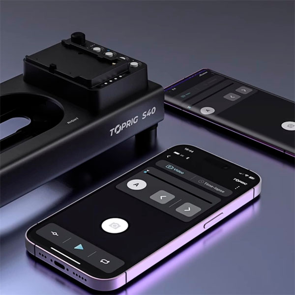 Accsoon Toprig S40 - Slider Vidéo Motorisé Accsoon Toprig S40 - Slider Vidéo Motorisé