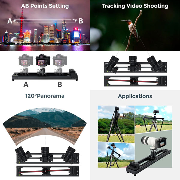 Accsoon Toprig S40 - Slider Vidéo Motorisé Accsoon Toprig S40 - Slider Vidéo Motorisé