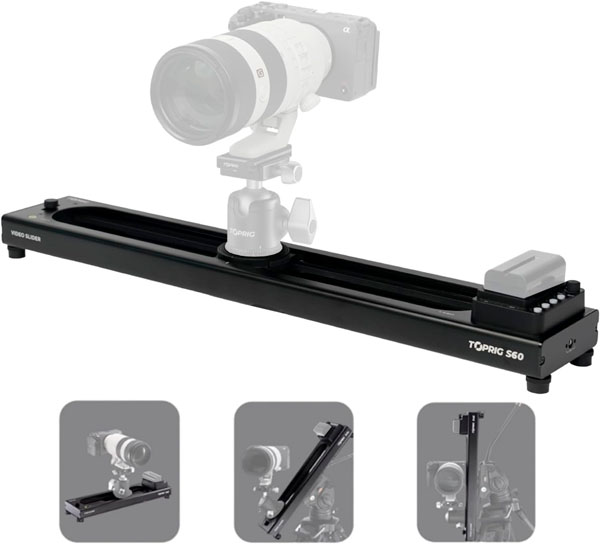 Accsoon Toprig S60 - Slider Vidéo Motorisé Accsoon Toprig S60 - Slider Vidéo Motorisé
