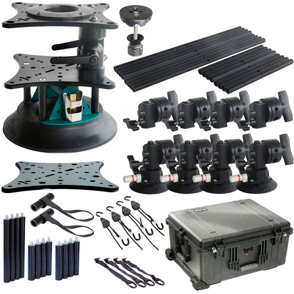 RigWheels Kraken Camera Car Mount - Support Voiture pour Caméra Cinéma (Kit Loueur) RigWheels Kraken Camera Car Mount - Support Voiture pour Caméra Cinéma (Kit Loueur)