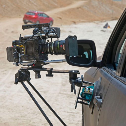 RigWheels Kraken Camera Car Mount - Support Voiture pour Caméra Cinéma (Kit Loueur)