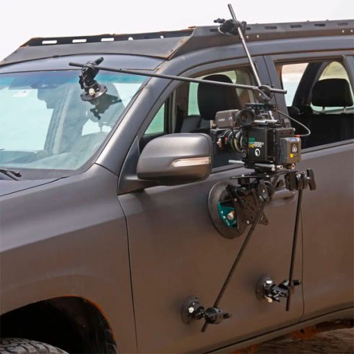RigWheels Kraken Camera Car Mount - Support Voiture pour Caméra Cinéma (Kit Loueur)