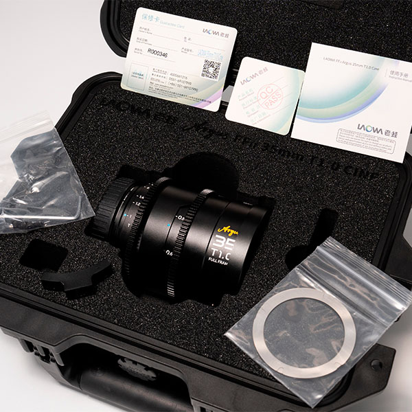 Laowa Argus Cine FF 35mm T1 (Sony E) - Objectif Cinéma Laowa Argus Cine FF 35mm T1 (Sony E) - Objectif Cinéma