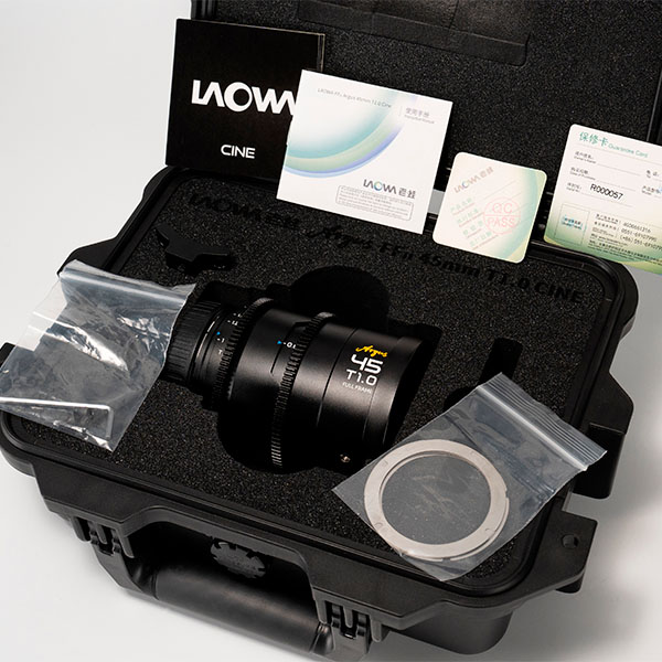 Laowa Argus Cine FF 45mm T1 (Canon RF) - Objectif Cinéma Laowa Argus Cine FF 45mm T1 (Canon RF) - Objectif Cinéma