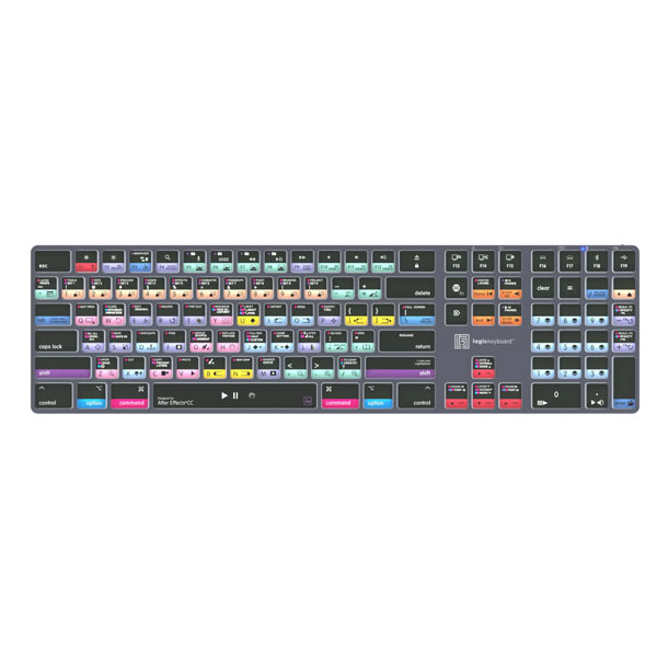 LogicKeyboard Titan Adobe After Effects (Mac) - Clavier LogicKeyboard Titan Adobe After Effects (Mac) - Clavier