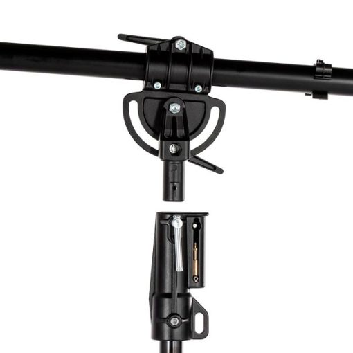 Manfrotto 025BS - Pied Girafe Alu Noir