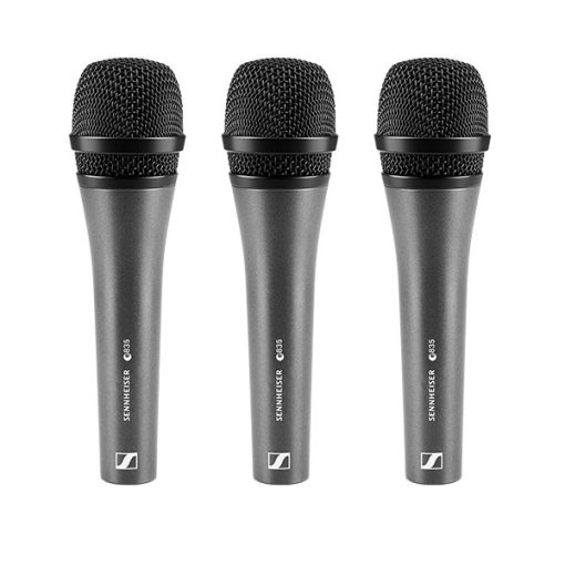Sennheiser E835 - Kit de 3 Micros Cardioïde