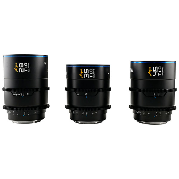 Laowa Argus Cine FF 28/35/45mm T1 (Sony E) – Kit d’objectifs Laowa Argus Cine FF 28/35/45mm T1 (Sony E) – Kit d’objectifs
