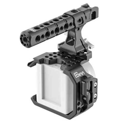 8Sinn Cage et Top Handle Pro pour BlackMagic Micro Studio Camera 4K G2 (8-BMMSC4KG2 C+8-THP) - Kit Cage