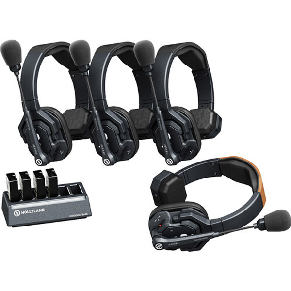 Hollyland Solidcom SE Global 4S (4 casques) - Kit intercom Hollyland Solidcom SE Global 4S (4 casques) - Kit intercom