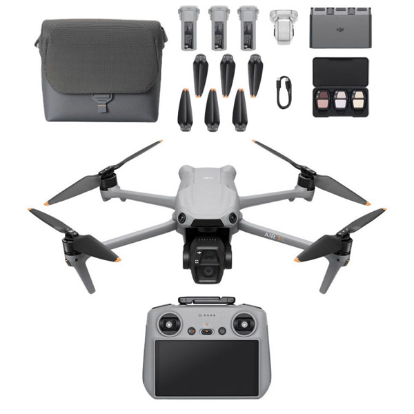 DJI Air 3S Fly More Combo (radiocommande DJI RC 2) - Drone DJI Air 3S Fly More Combo (radiocommande DJI RC 2) - Drone
