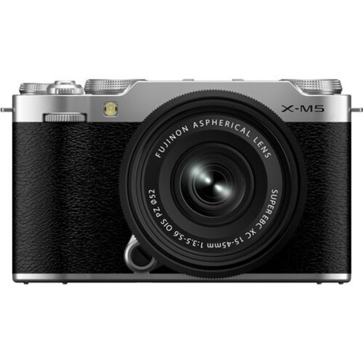 Fujifilm X-M5 + XC 15-45mm f/3.5-5.6 OIS PZ (Argent) - Appareil Photo