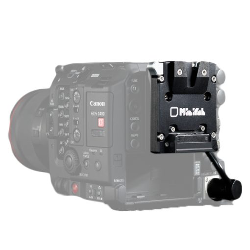 MiniFab VMP400 - Plaque V-Mount pour Canon EOS C400