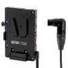 Wooden Camera Pro V-Mount 4pin XLR Right Angle (260200) - Plaque V-Mount