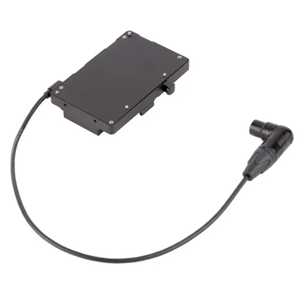 Wooden Camera Pro V-Mount 4pin XLR Right Angle (260200) - Plaque V-Mount Wooden Camera Pro V-Mount 4pin XLR Right Angle (260200) - Plaque V-Mount