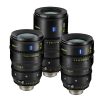 ZEISS Supreme Zoom Radiance T2.9 15-30mm, 28-80mm, 70-200mm (ARRI PL, Impérial) – Kit Objectif Zoom Cinéma