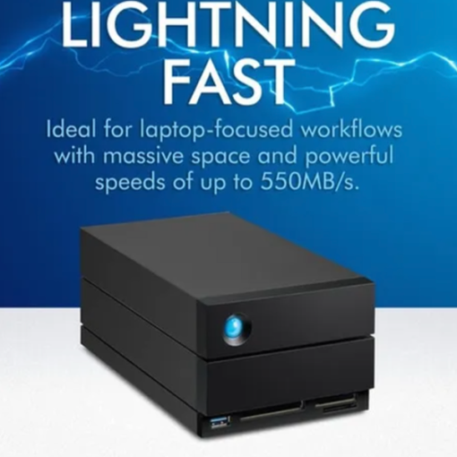 LaCie 48To 2big Dock v2 (Thunderbolt 3) – Disque Dur Raid