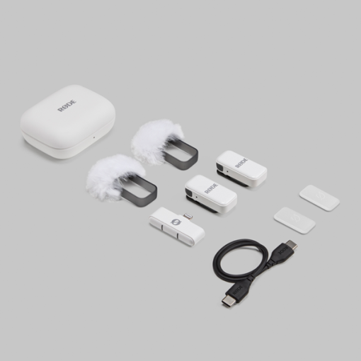 Rode Wireless Micro Lightning Blanc – Kit Microphone
