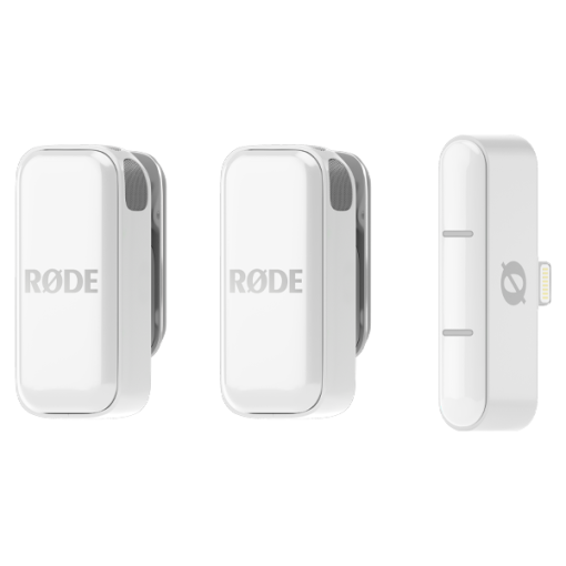 Rode Wireless Micro Lightning Blanc – Kit Microphone