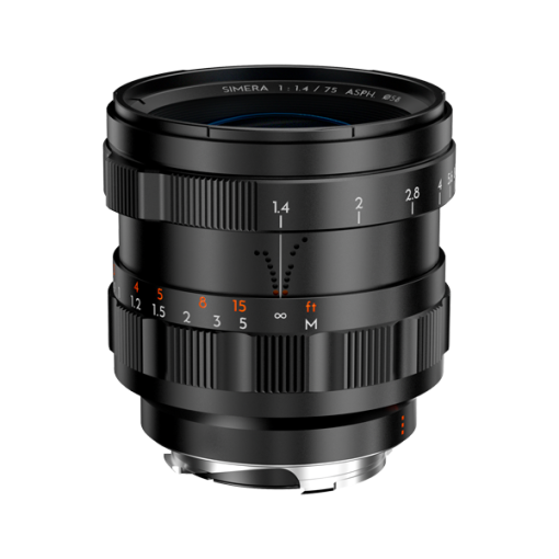 Thypoch Simera 75mm f/1.4 (M Mount, Black) - Objectif