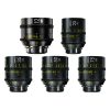 DZOFilm Vespid Prime 12/25/35/50/75mm (PL/EF) - Kit Objectifs Cinema