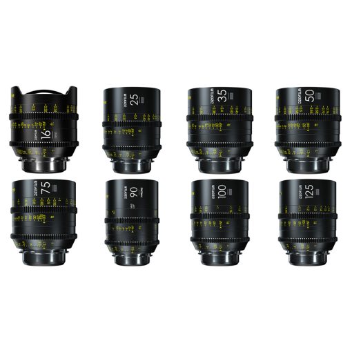 DZOfilm Vespid 16/25/35/50/75/90/100/125mm (PL) - Kit Objectifs Cinéma