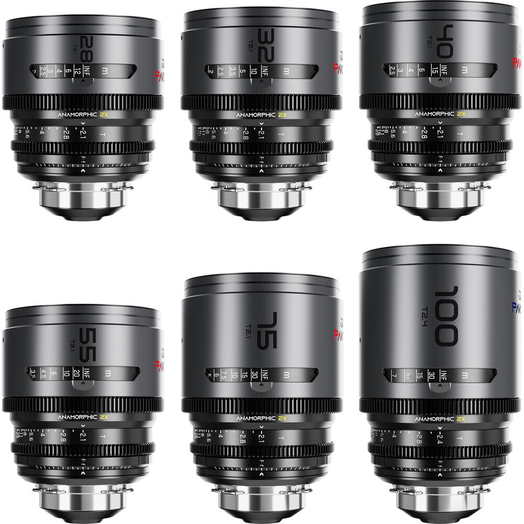 DZOfilm Pavo 2x anamorphic Prime 28/32/40/55/75/100mm (Neutre, Impérial, PL/EF) DZOfilm Pavo 2x anamorphic Prime 28/32/40/55/75/100mm (Neutre, Impérial, PL/EF)