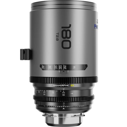 DZOfilm Pavo 2x Anamorphic Prime 180mm T2.8 (Bleu, Impérial, PL/EF) – Objectif