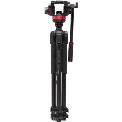 Manfrotto Rotule Vidéo Fluide et Trépied 3 sections en Aluminium_02