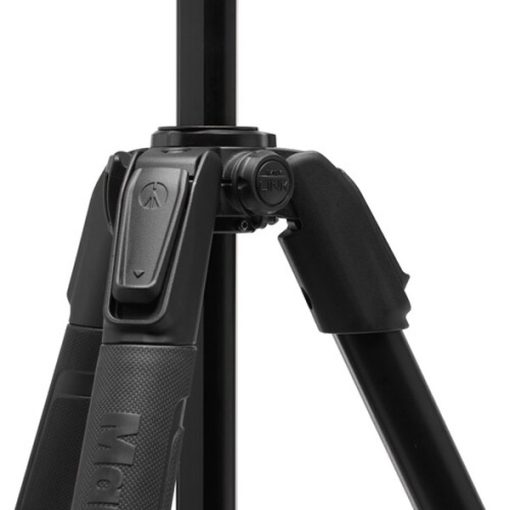 Manfrotto Rotule Vidéo Fluide et Trépied 3 sections en Aluminium_03