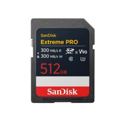 SanDisk SD Extreme Pro 512GB UHS-II 300MB/s V90 - Carte mémoire