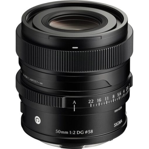 Sigma 50mm f/2 DG Contemporary (L Mount, Black) - Objectif