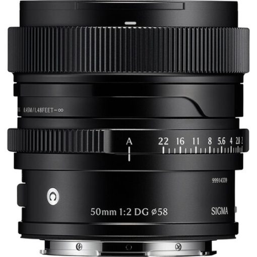 Sigma 50mm f/2 DG Contemporary (L Mount, Black) - Objectif